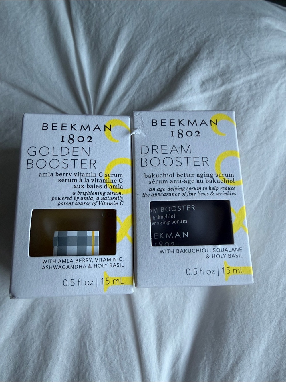 Beekman 1802 Golden Booster & Dream Booster Serums -Bundle